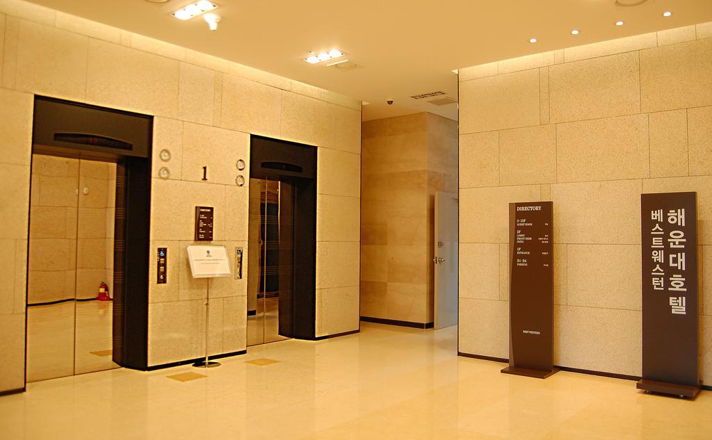 Best Western Haeundae Hotel Busan Esterno foto